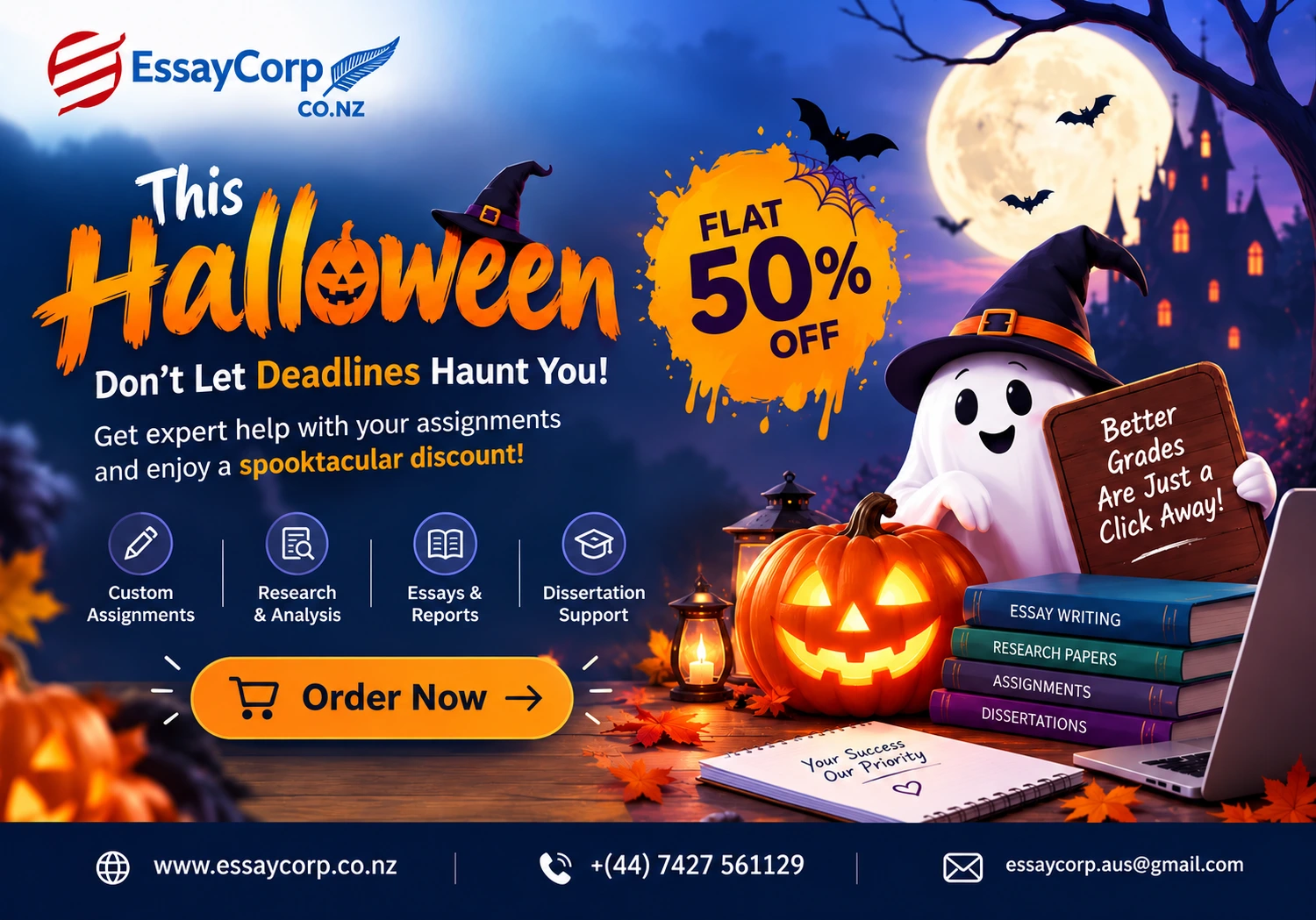 Halloween sale - Online Assignment Help
