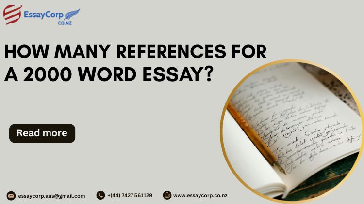 How Many References for a 2000 Word Essay?