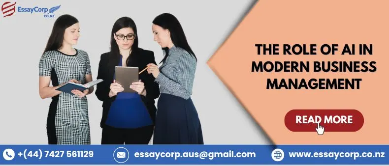 The Role of AI in Modern Business Management