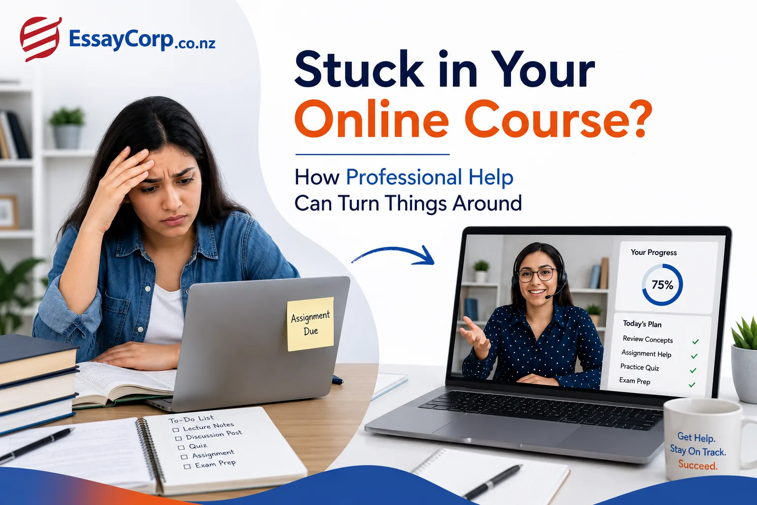 Stuck in Your Online Course? How Professional...