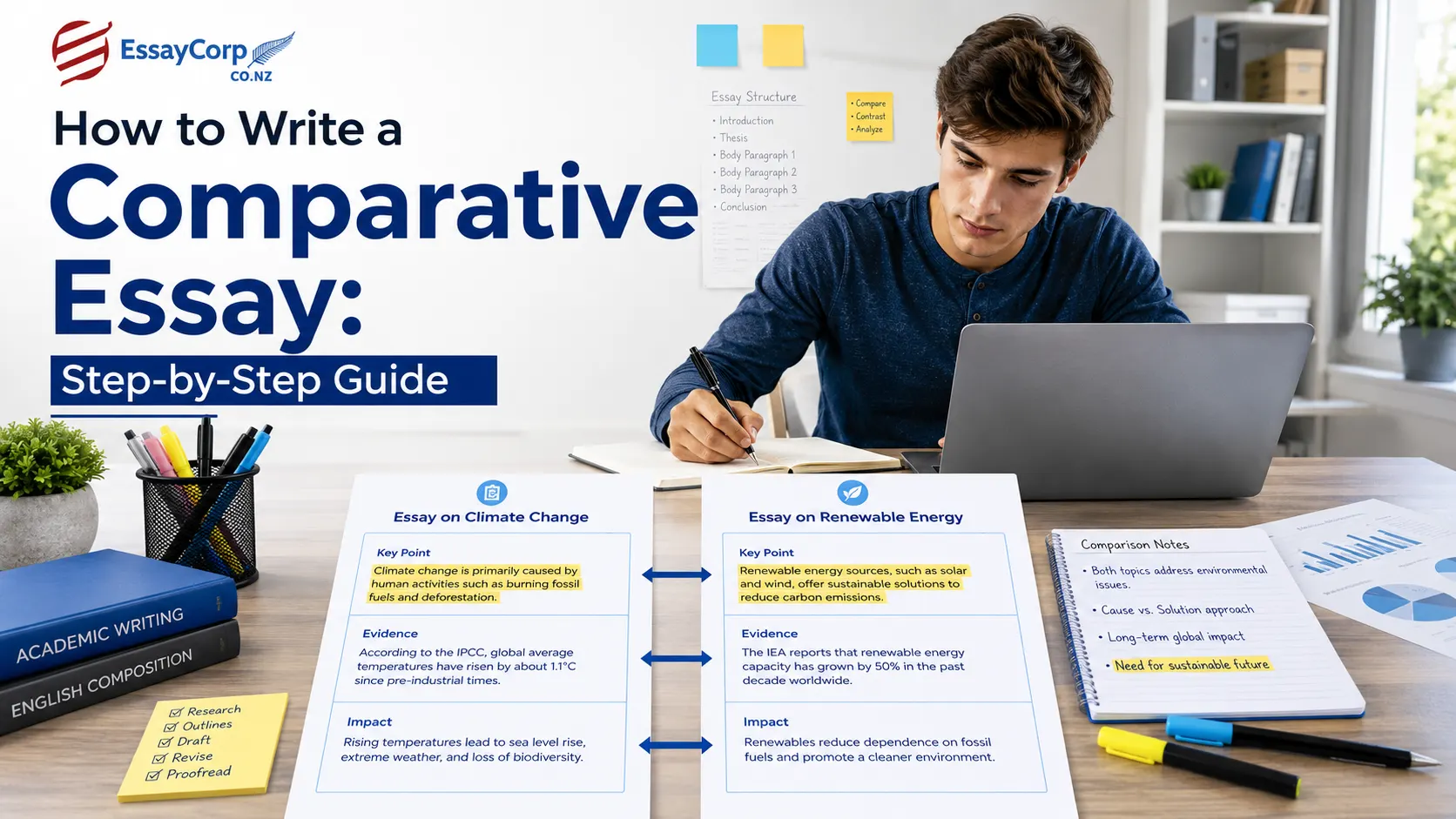 How to Write a Comparative Essay: Step-by-Step...