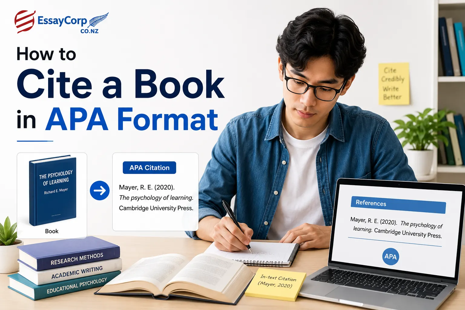How to Cite a Book in APA Format