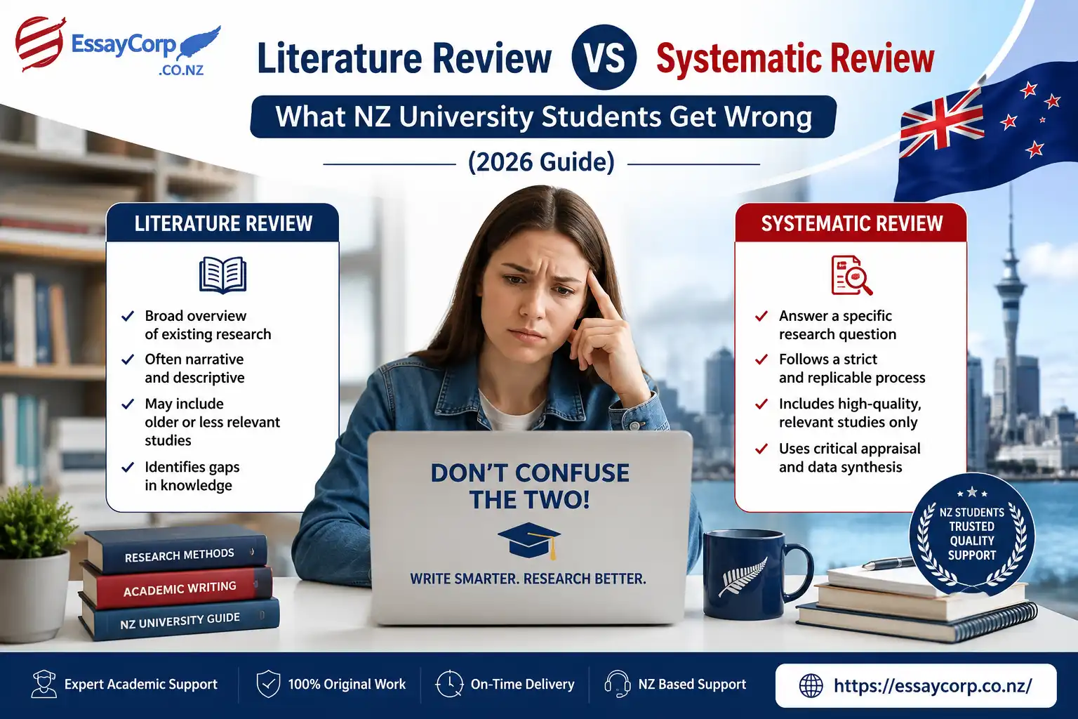 Literature Review vs Systematic Review: What NZ...