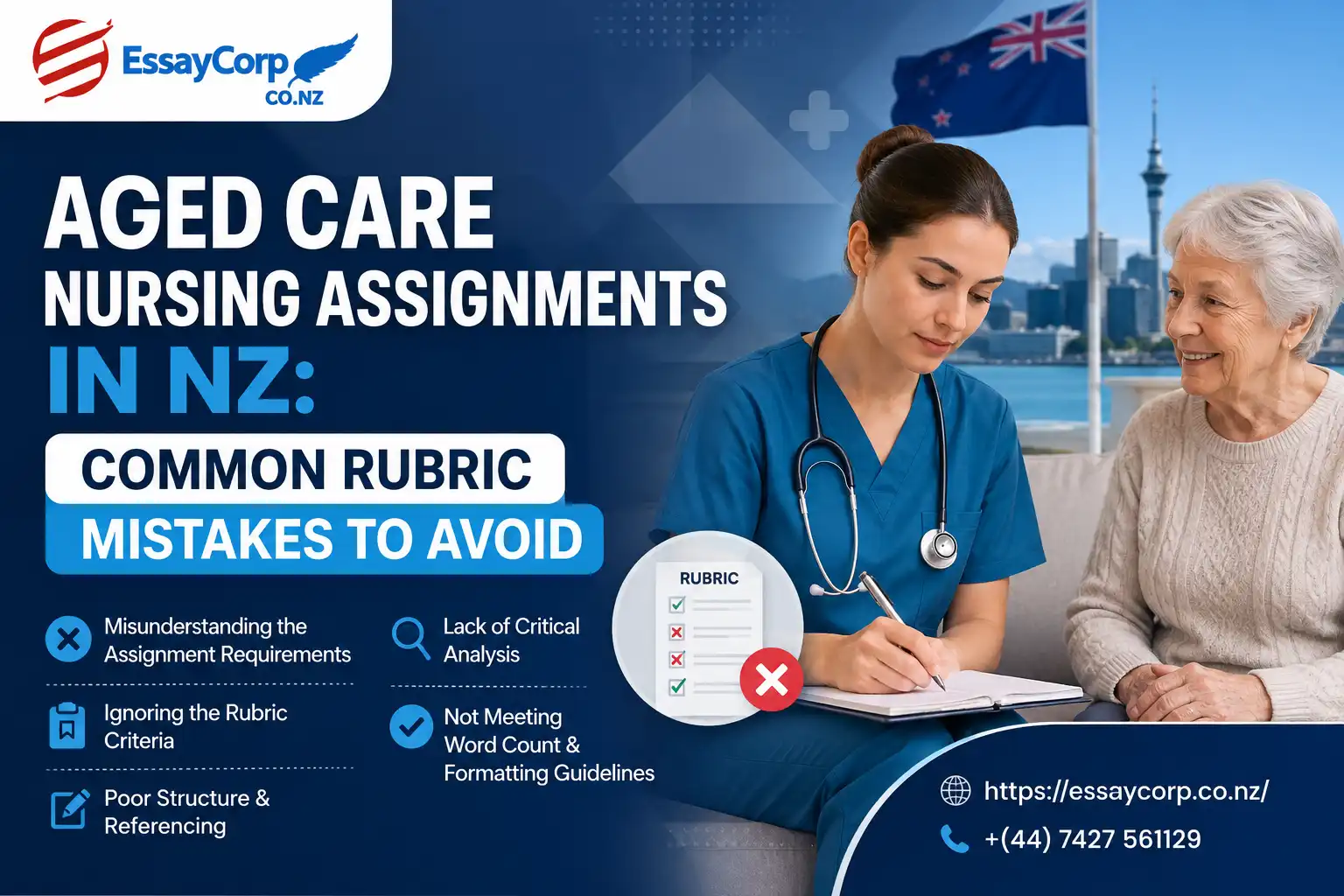 Aged Care Nursing Assignments in NZ: Common Rubric Mistakes to Avoid?