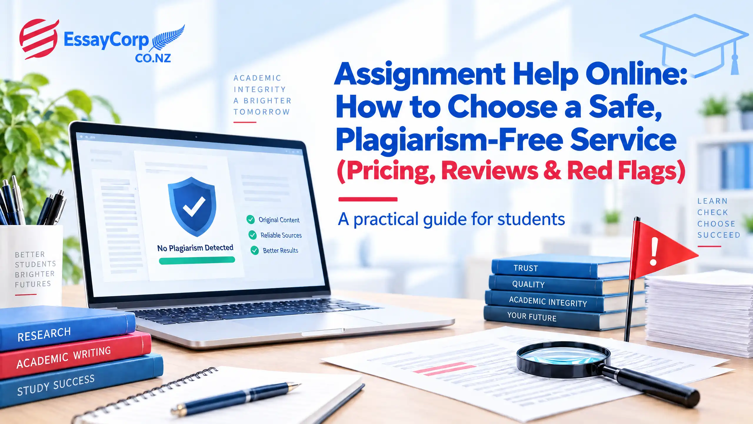 Assignment Help Online: How to Choose a Safe, Plagiarism-Free Service (Pricing, Reviews & Red Flags)