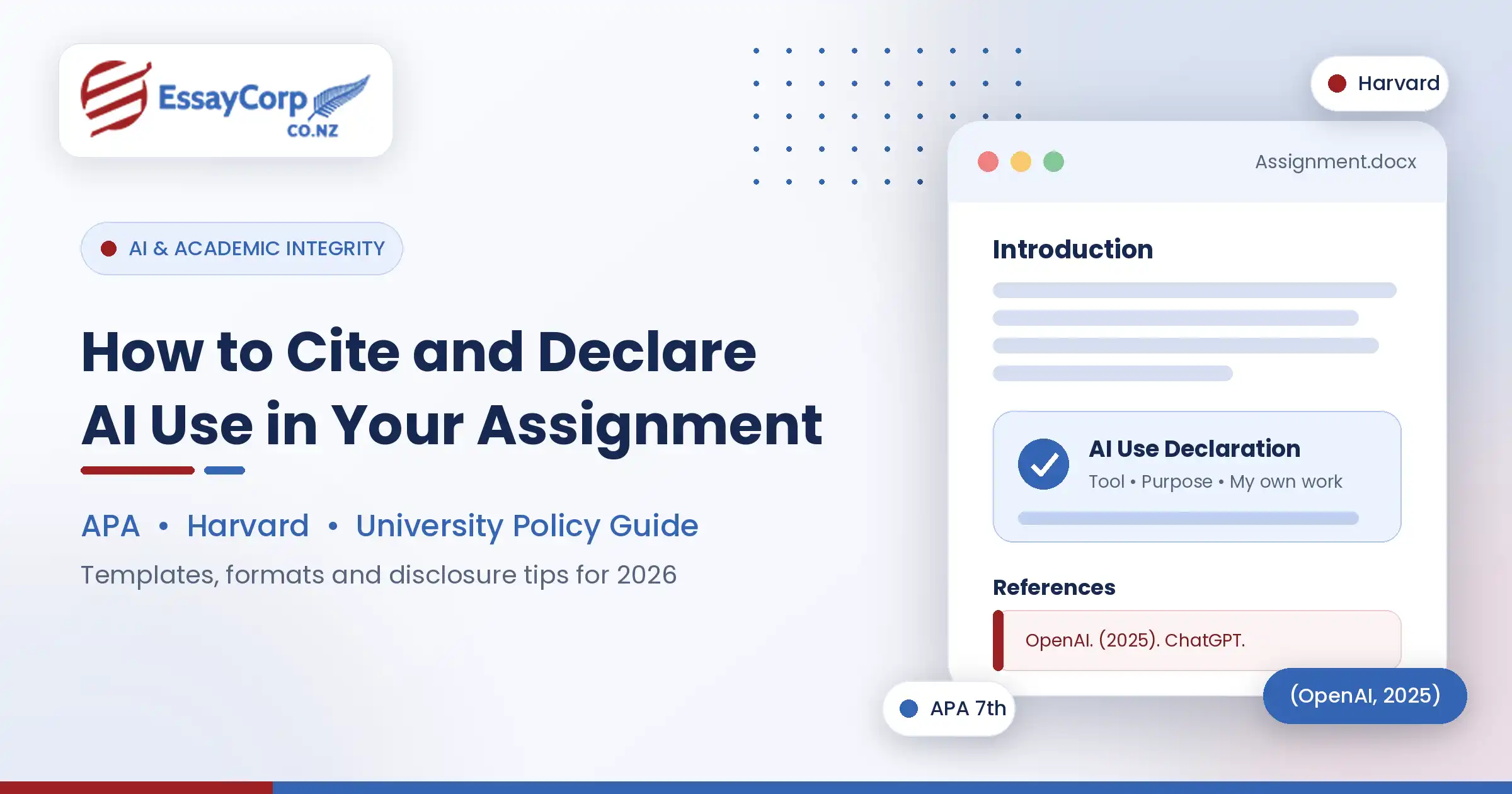 How to Cite and Declare AI Use in Your...